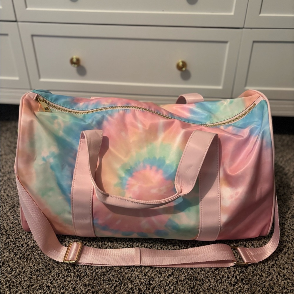 Stoney Clover Lane x Target Pastel Tie-Dye Travel Bag and pouch
